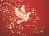The Art of Peace - Personalised Christmas Card