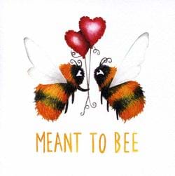 Meant To Bee Greeting Card