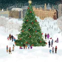 Christmas Town - Personalised Christmas Card