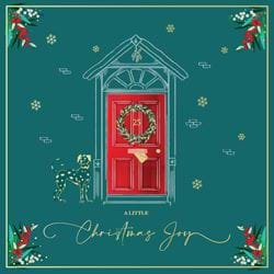 Christmas Door - Personalised Christmas Card