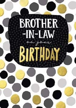 Brother in law Birthday Card