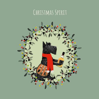 Christmas Spirit Christmas Card
