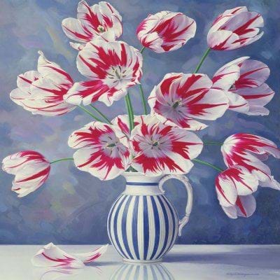 Tulips Greetings Card