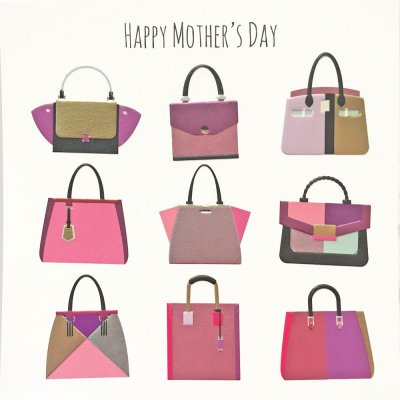 Handbags Mothers Day Card