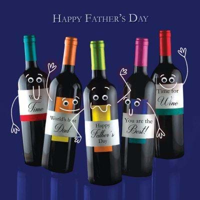 Wine Time Fathers Day Card