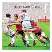 Rugby Fathers Day Card