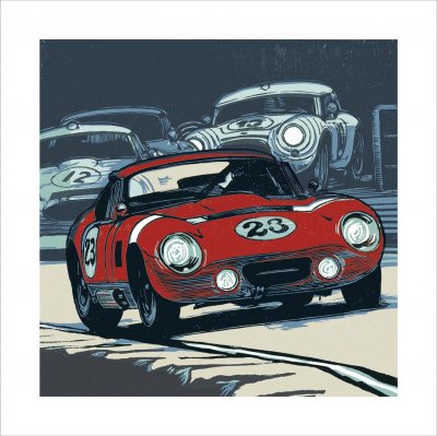Racing Classics Greetings Card