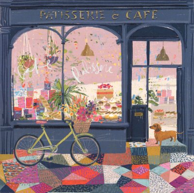 Patisserie Pooch Greeting Card