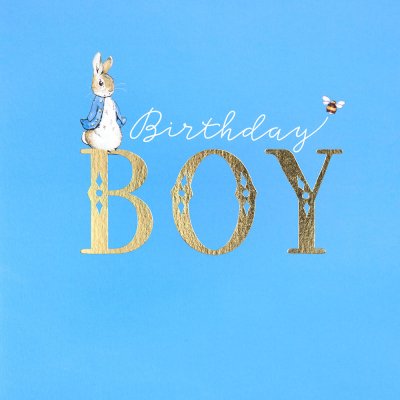Peter Rabbit Birthday Card