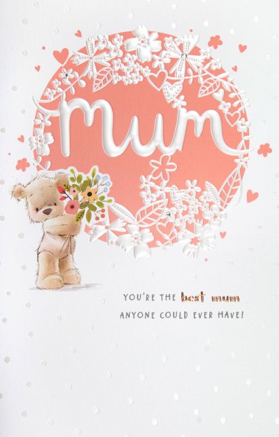 The Best Mum Birthday Card