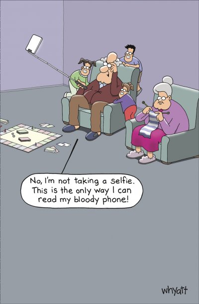 Selfie Birthday Card