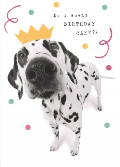 I Smell Cake Birthday Card