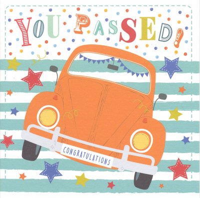 You Passed Congratulations Card