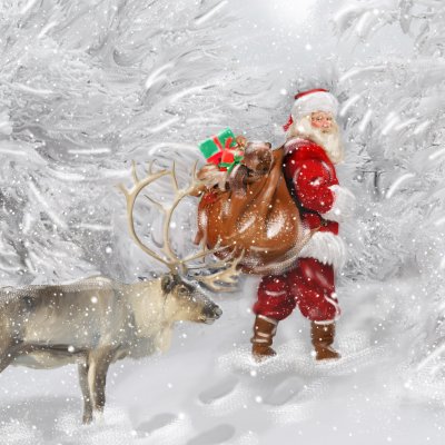 Travelling Santa Marie Curie Christmas Pack (10)