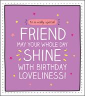 Shine Friend Birthday Card