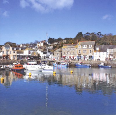 Padstow Harbour Greetings Card
