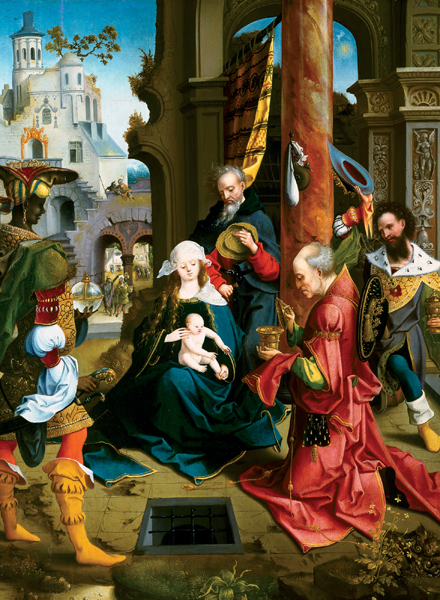 The Adoration of the Magi Personalised Christmas Card