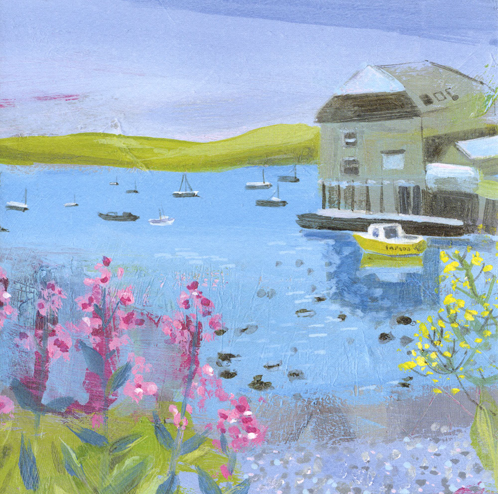 Summer Flowers Greeting Card