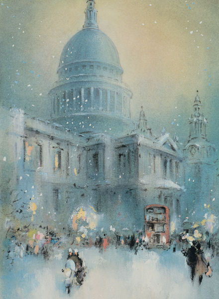 St Paul's Personalised Christmas Card