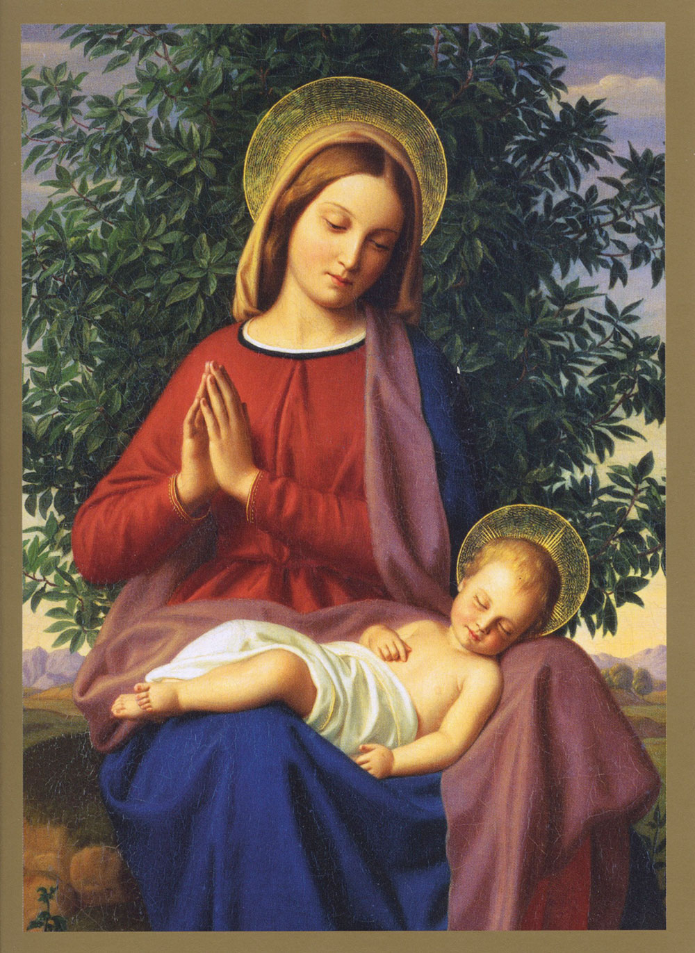 Madonna and Child Christmas Pack (8)