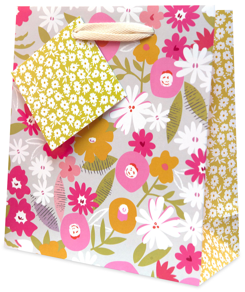 Floral Mix Medium Gift Bag