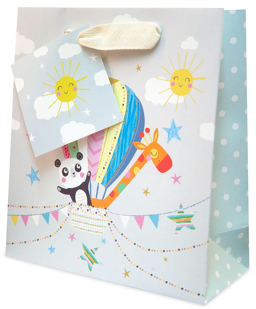 Hot Air Balloon Medium Gift Bag