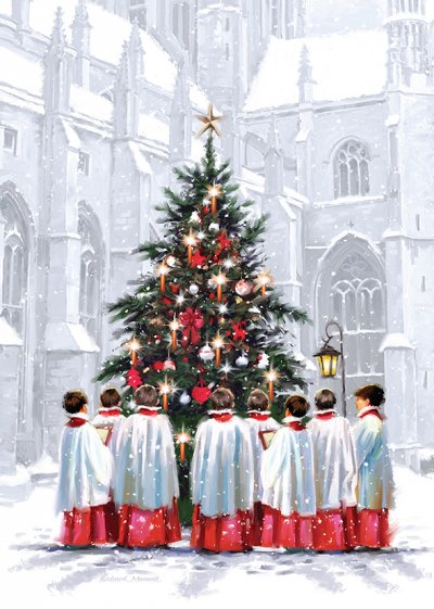 Choirboys Personalised Christmas Card