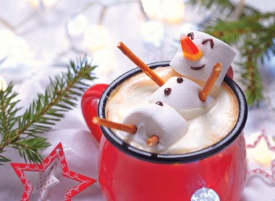 Melted Snowman Personalised Christmas Card