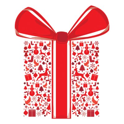Christmas Present Personalised Christmas Card