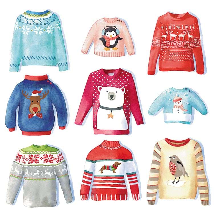 Festive Knits MSF Christmas Pack (10)