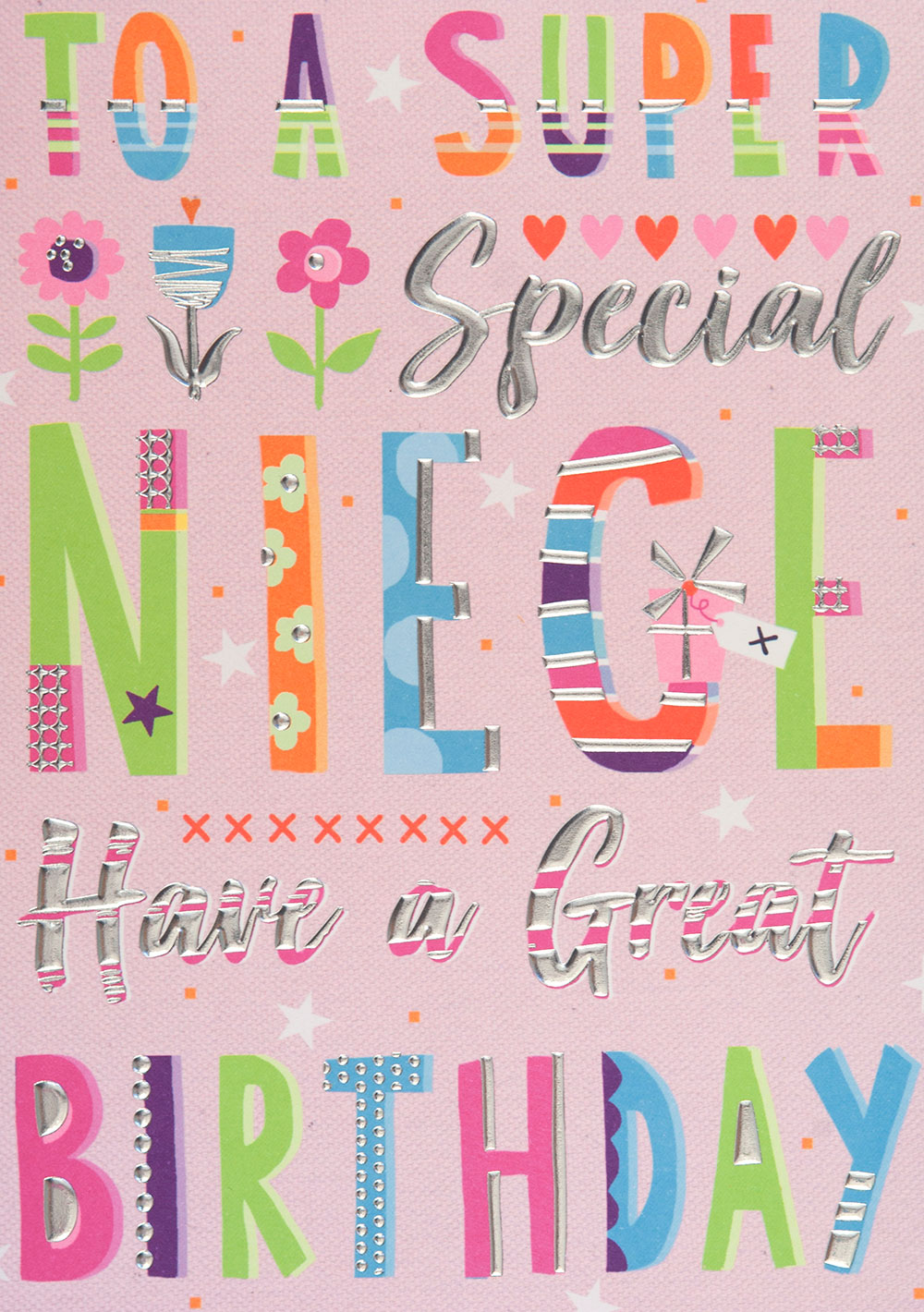 Super Special Niece Birthday Card