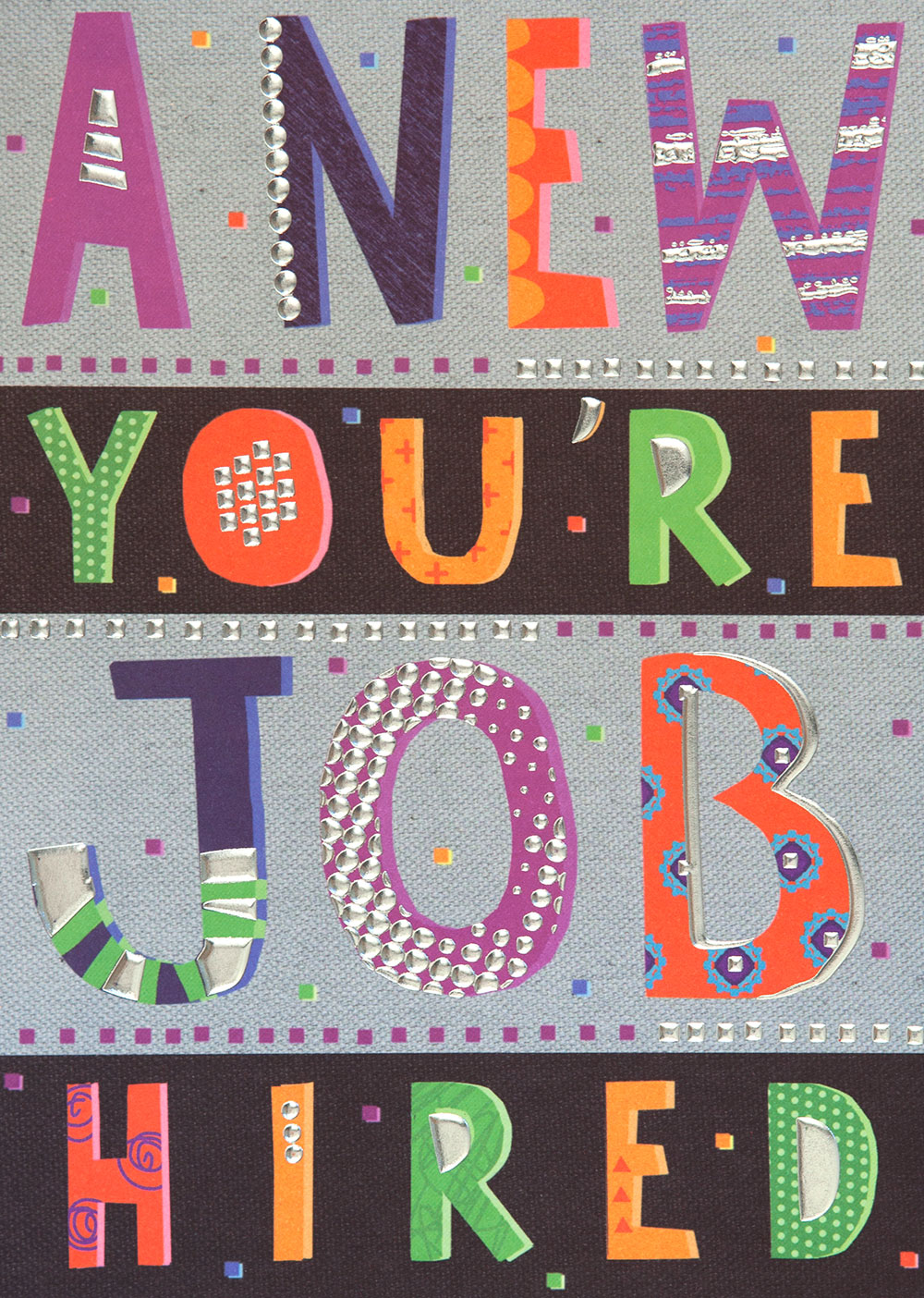 You're Hired New Job Card