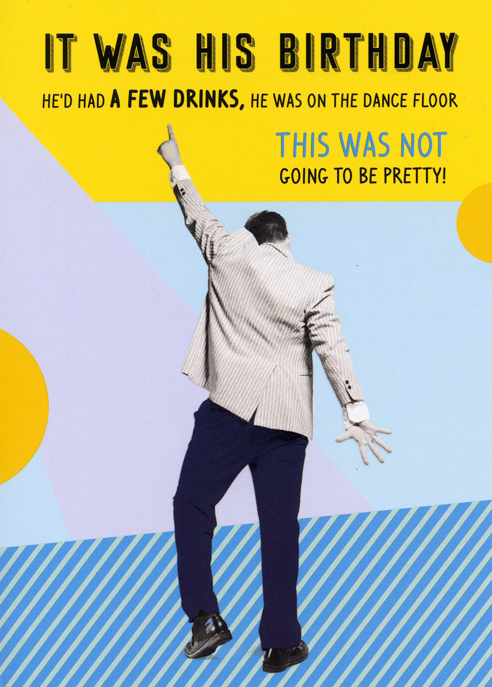 Dance Floor Birthday Card