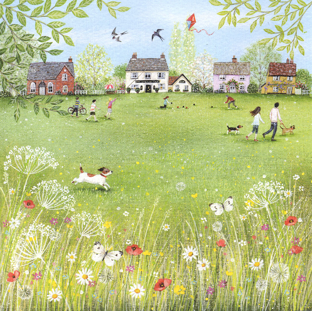 Country Pub Greeting Card