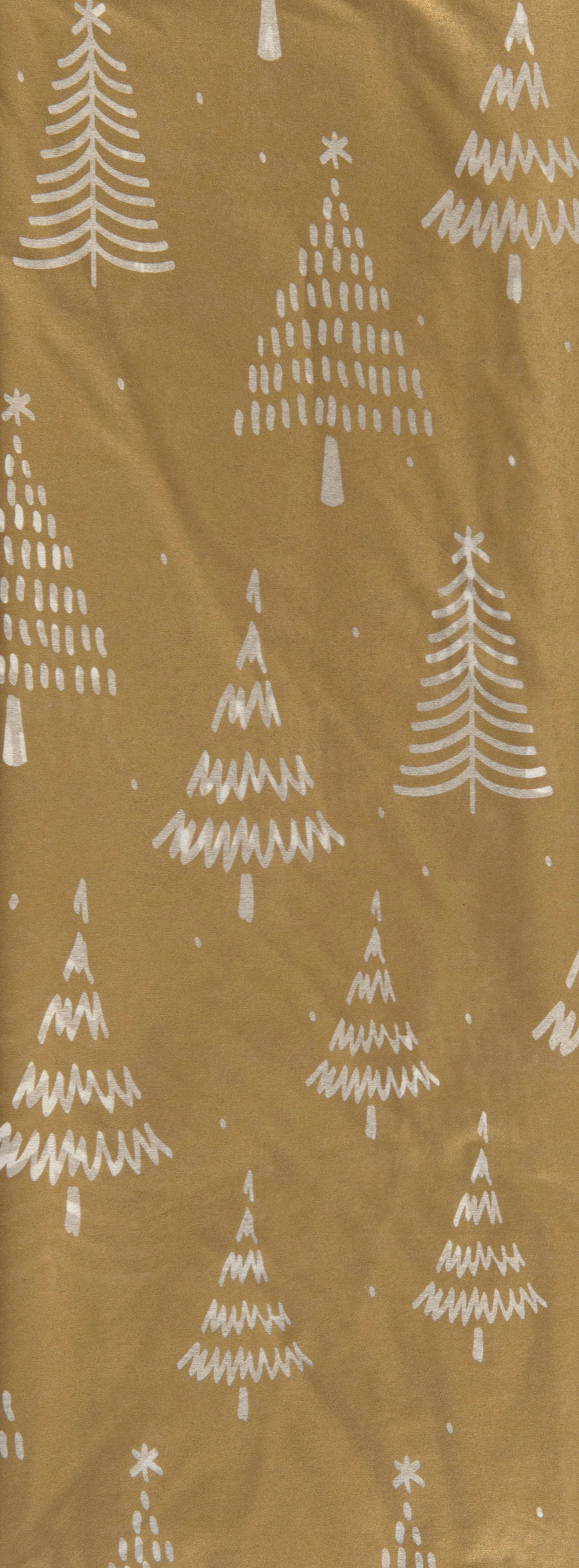 Golden Tree Christmas Tissue Paper