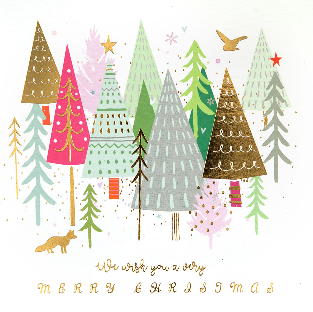 Woodland Christmas Card