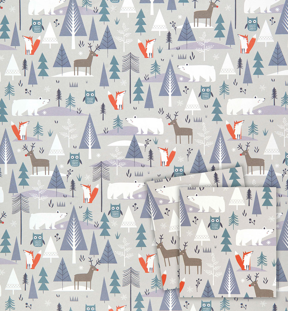 Winter Wonderland Christmas Wrapping Paper