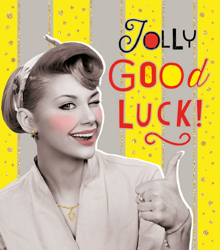 Jolly Good Luck Card