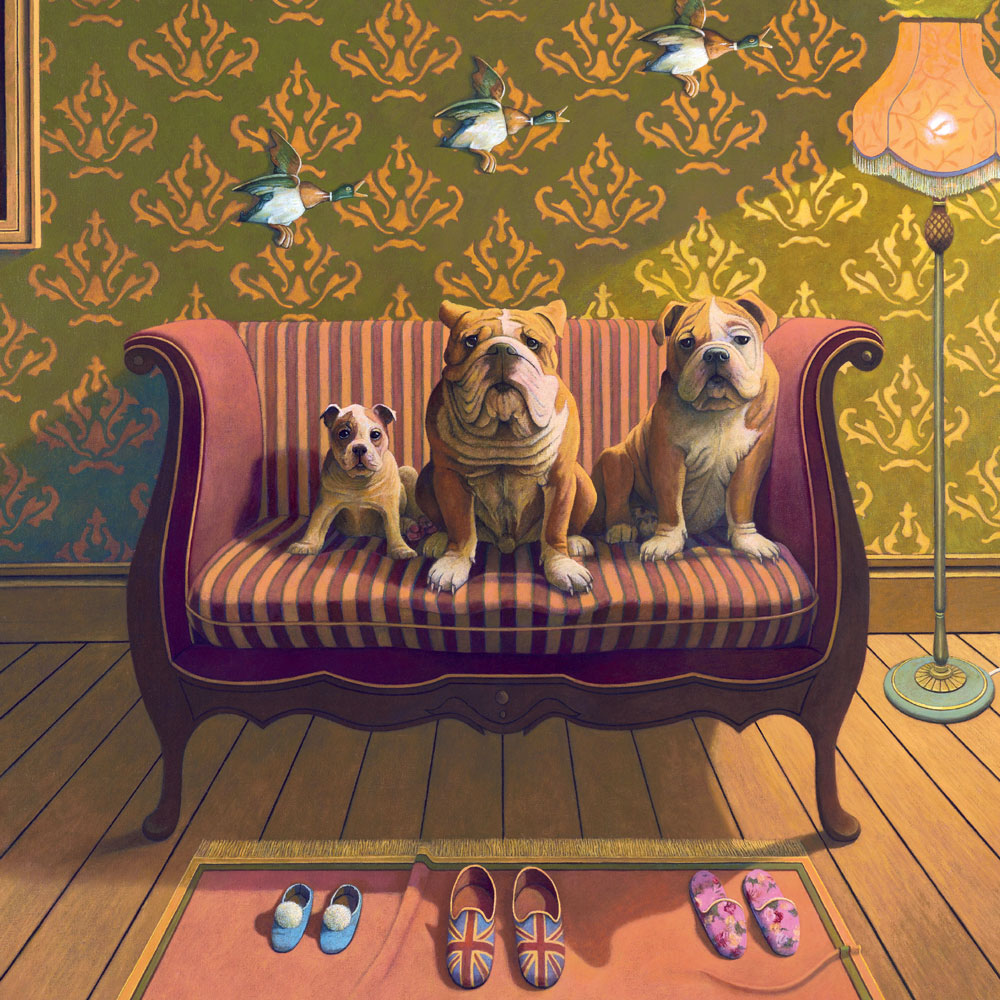Creature Comforts Greeting Card