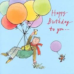 Float Away Birthday Card