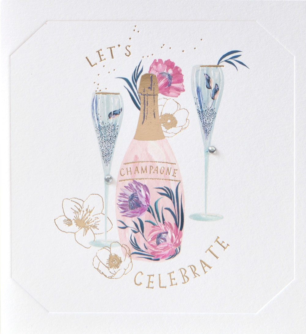 Let's Celebrate Birthday Card
