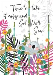Take it Easy Get Well Soon Card