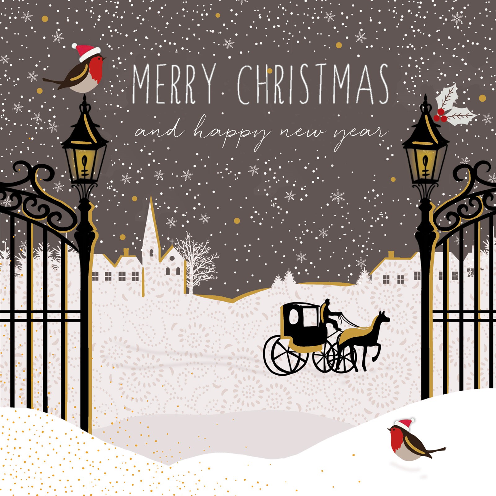 Merry Christmas Robins