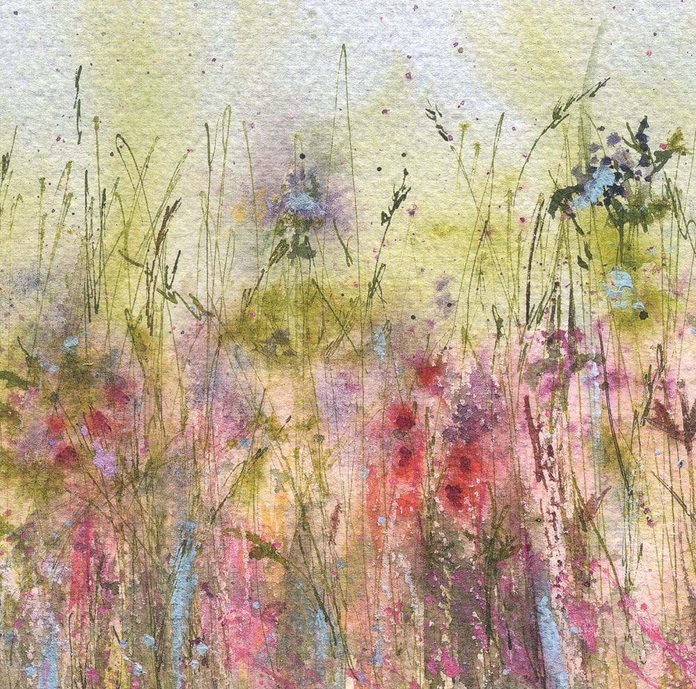 Summer Hedgerow Greeting Card