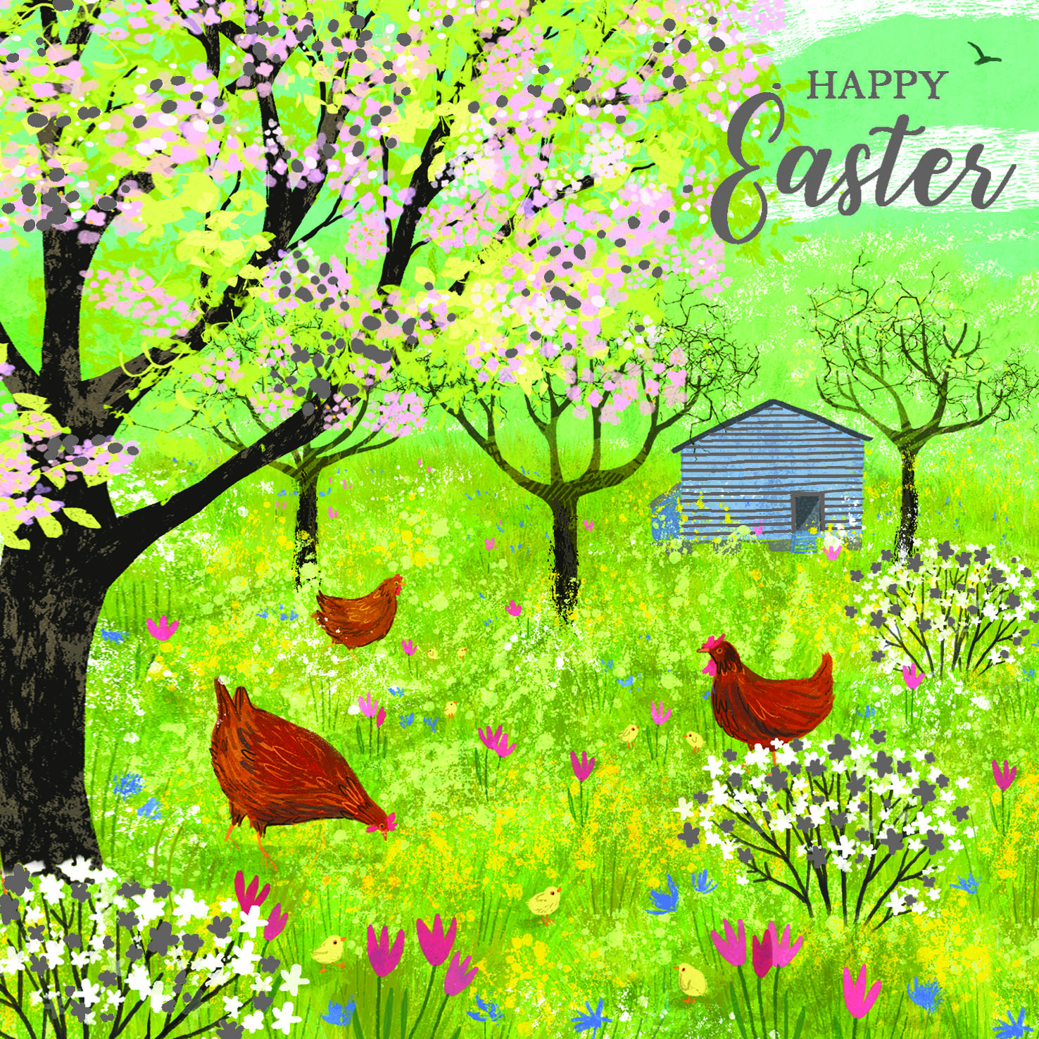 Chicken Shed Easter Card Pack (5)