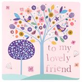 To My Lovely Friend Birthday Card