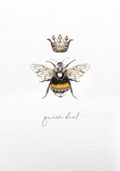 Queen Bee Birthday Card