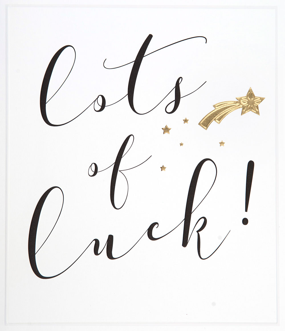 Lots of Luck Card