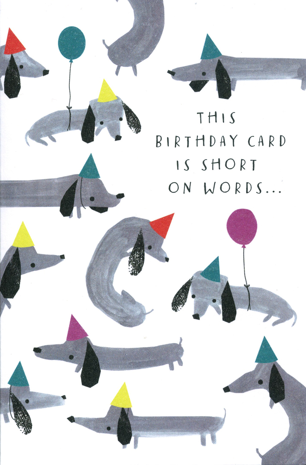 Sausage Dogs Birthday Card