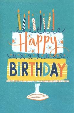 Cake Birthday Card